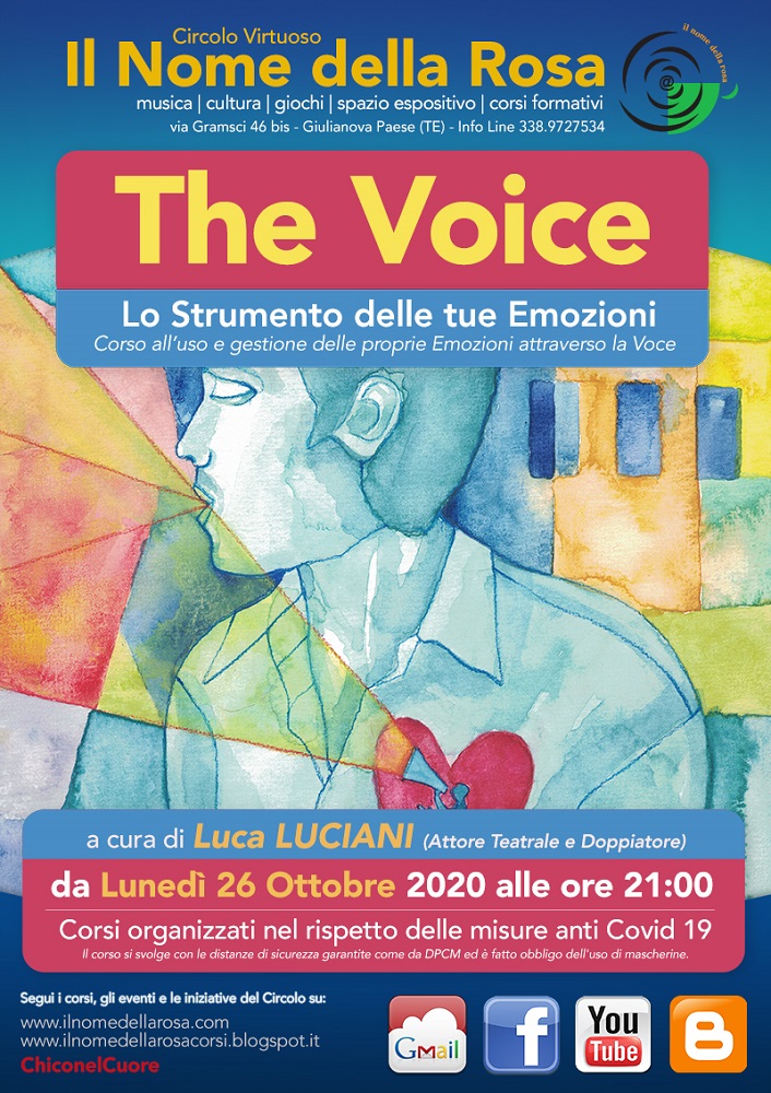 AbruzzoinRete's tweet photo. “THE VOICE” LO STRUMENTO DELLE TUE EMOZIONI DAL 26/10/2020 AL 25/01/2021 A GIULIANOVA #eventiABRUZZO #eventiTERAMO https://t.co/WiwuAsr5HJ https://t.co/KeGLzpxash