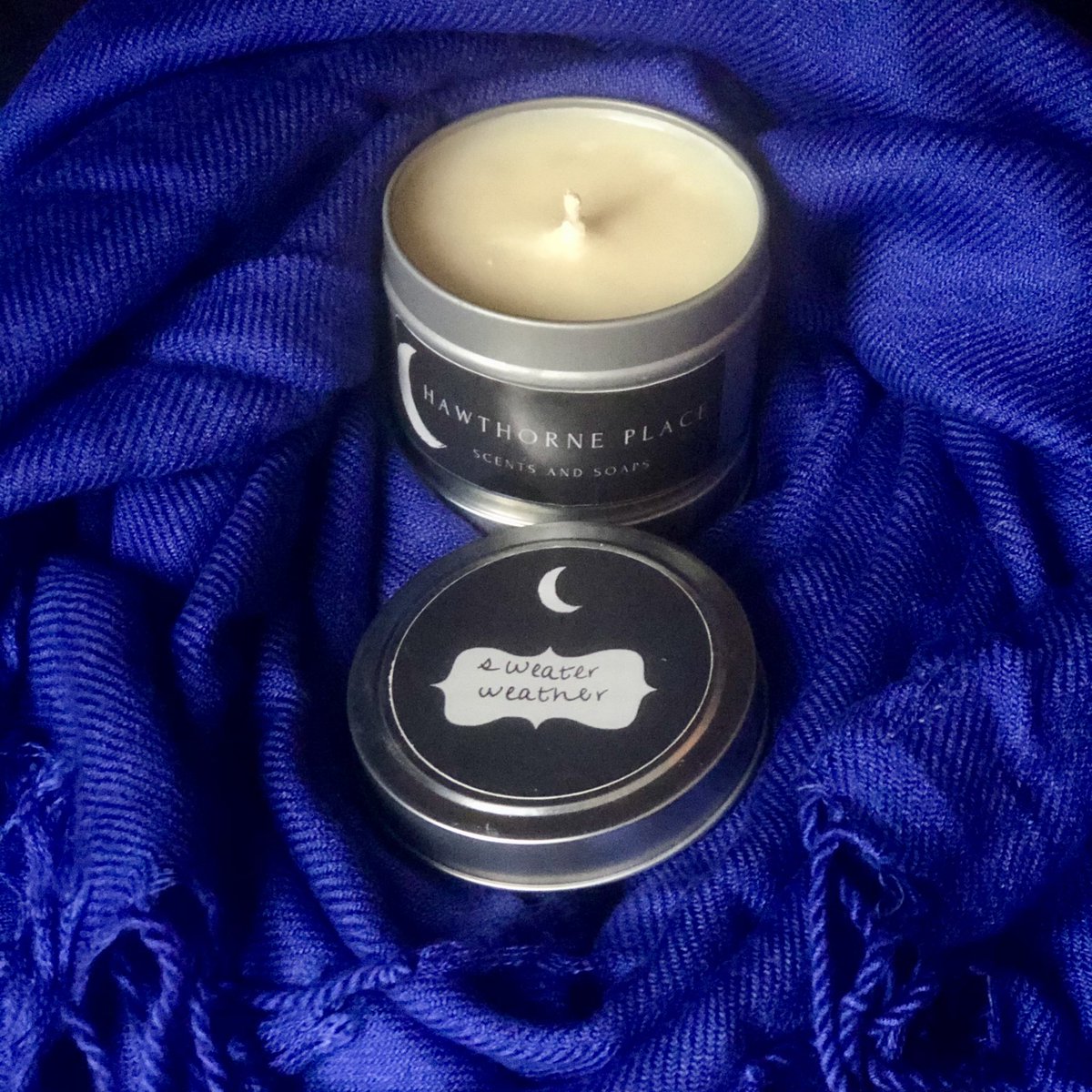 HawthorneCandle's tweet photo. Fireside Cider and Sweater Weather candles are back in stock! Head on over to the Etsy shop to get yours and keep your eyes open for new candles hitting the shop this week! 
.
.
.
.
#hawthorneplacecrafts #handpouredcandles #soycandles #kansascity #kclocal #smallbusiness https://t.co/TN4G7QOAjX