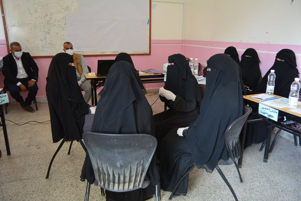ARDYemens's tweet photo. (ARD) launched Emergency Response Project to provide primary health care in (Jabal Alsharq - Dhuran - Jahran) districts that funded by (YHF) through conducting training course for volunteers on (Community health education about life-saving health messages) for five training days. https://t.co/zvjlCTkbdS
