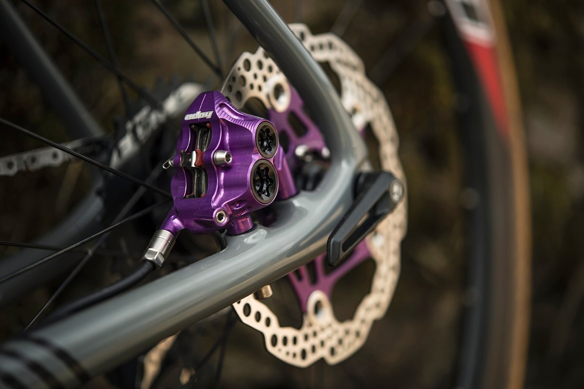 Hopetech's tweet photo. Hope Factory Cyclocross Team Bike Check.
This week we take a look at one of @rubymiller17 new CX bikes.

A Trek Boone decked out in our purple anodised components: including our RX4 brakes &amp; RS4 hubs. 

📸 @roofowler
#bikecheck #hopefactoryracing https://t.co/cHRFLiyovb