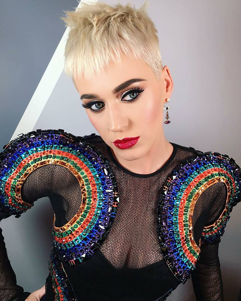 JPGaultier's tweet photo. What a year! Congratulations and #HappyBirthday to the sublime maman @katyperry.
#KatyPerry #GaultierParis #AW13 https://t.co/PBrkKaiSeJ