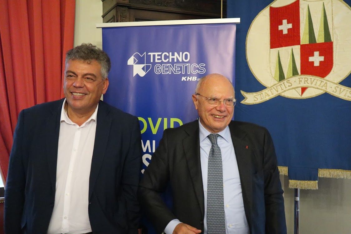 techno_genetics's tweet photo. Alla presenza del Prof @massimogalli51 al via lo studio epidemiologico di #SPellegrinoTerme. Doneremo tutti i test utili ed avremo la possibilità di effettuare prove in parallelo per i test rapidi Ag che danno risultati in 3 minuti #fermiamoloinsieme #diagnosticapertutti #tgs https://t.co/01SD58mmwY