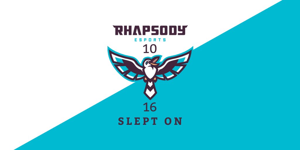 After the last train has left the station, it seems that it's Rhapsody that has been caught napping. Train falls the way of slept on in a chaotic, pistol-heavy match. GG and thanks to everybody who came out to cheer both teams.

#SoundsLikeSuccess | #TakeFlight | #LiveLaughWin