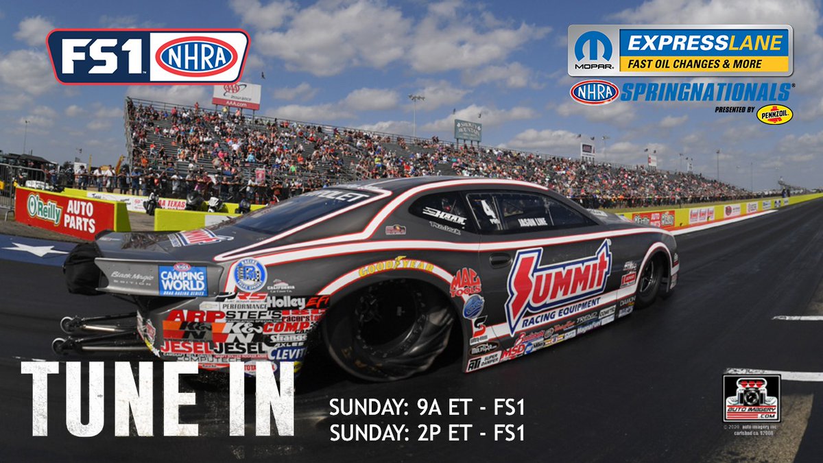 KBTitanNHRA's tweet photo. Things you should know for Sunday:

1. It's RACEDAY at the @NHRA #SpringNats 

1. It's 1 of 2 races left on @JasonLine_PS's #FinishLineTour. He's 35 points out of 1st in the championship points

3. You should definitely watch #NHRAonFOX on @FS1 today

Qual 9am ET
Elims 2pm ET https://t.co/5nEEVXGUKN