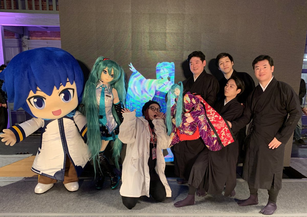 世界遺産の富岡製糸場で行われた -BUNRAKU beyond -人形浄瑠璃×初音