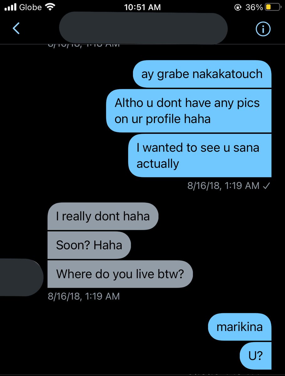 like i said, P talks in a very flattering way. P asked me where i lived at tatanga-tanga ko namang sinabi kung saan. Dito ko rin nalaman na they saw my acc when I replied to a person’s twt asking for help kasi her family got stranded on top of their roof cuz it flooded heavily-