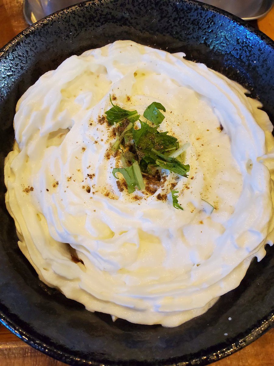 せなまあ 麺屋よしやす 白い担々麺 おいめし付き まっしろだけどちゃんと 担々麺です ラーメン好きと繋がりたい