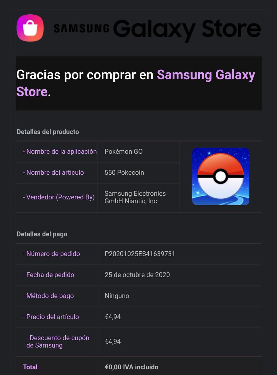 keibron's tweet photo. 🔝¡ATENCIÓN!🔝
¡550 pokemonedas GRATIS por cada celular Samsung que tengáis!
RT a tope para que se entere todo el que tengas alguno!

Gracias @Scebri1 por la info y las fotos. <3 El muy *** ya lleva 1100 pokemonedas gratuitas... xD https://t.co/CehBxuuicP