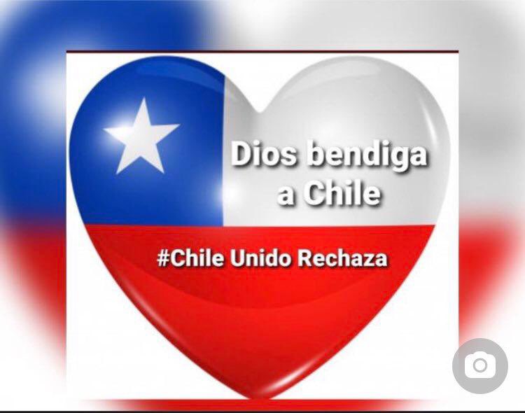 Yo #RechazoConElAlma en este #PlebiscitoChile y #ChileUnidoRechaza