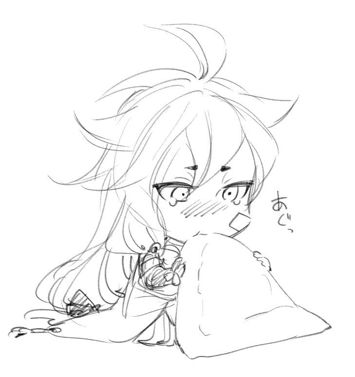 こぎちね〜
 #今まで描いた中でも厳選カワイイ小狐丸を晒してください 