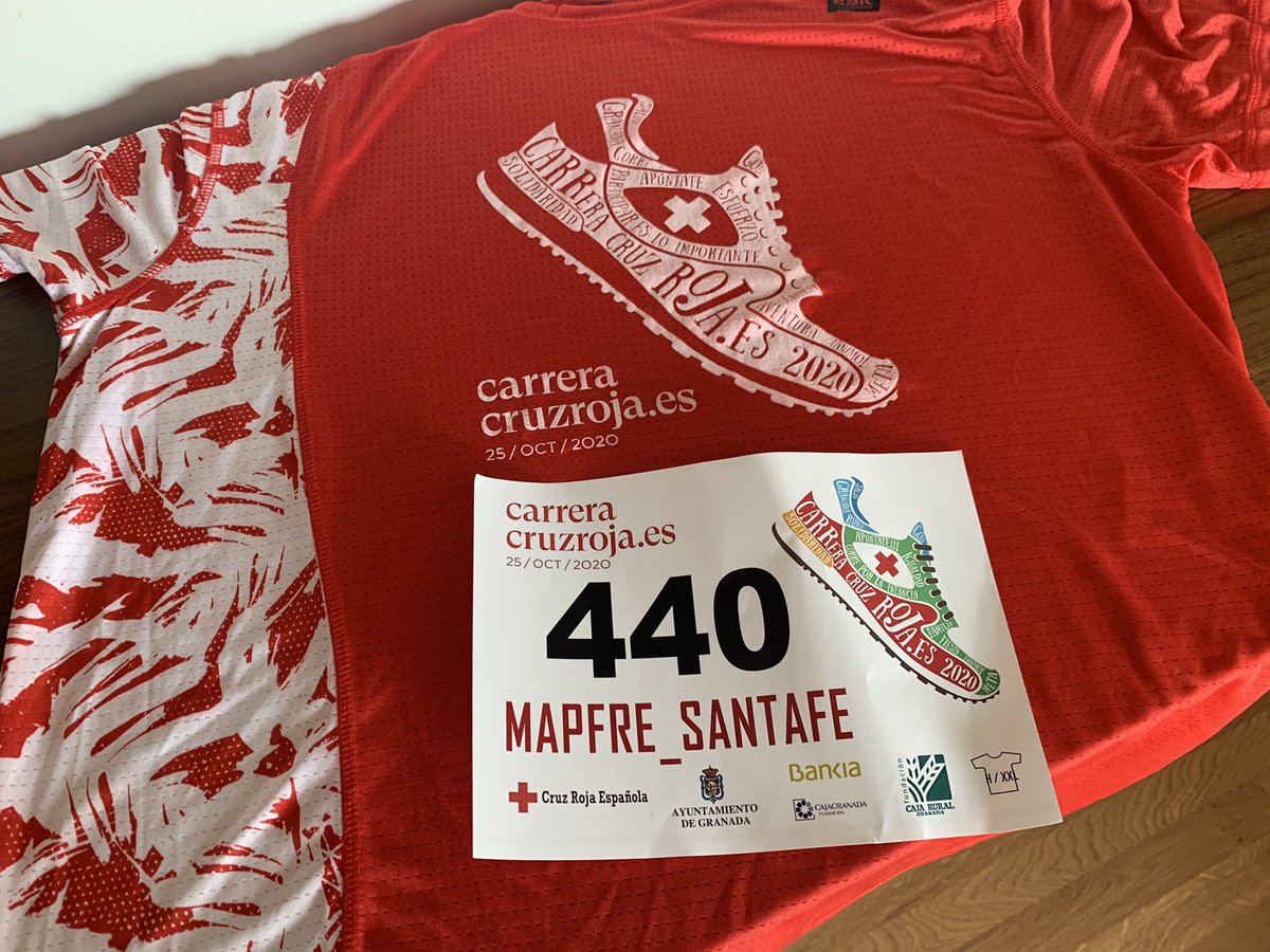 MAPFRE_SantaFe's tweet photo. Un año mas colaborando con @CruzRojaGranada , este año con carrera virtual @MAPFRE_SantaFe #JavierdeMapfre https://t.co/xO5P1wuopt