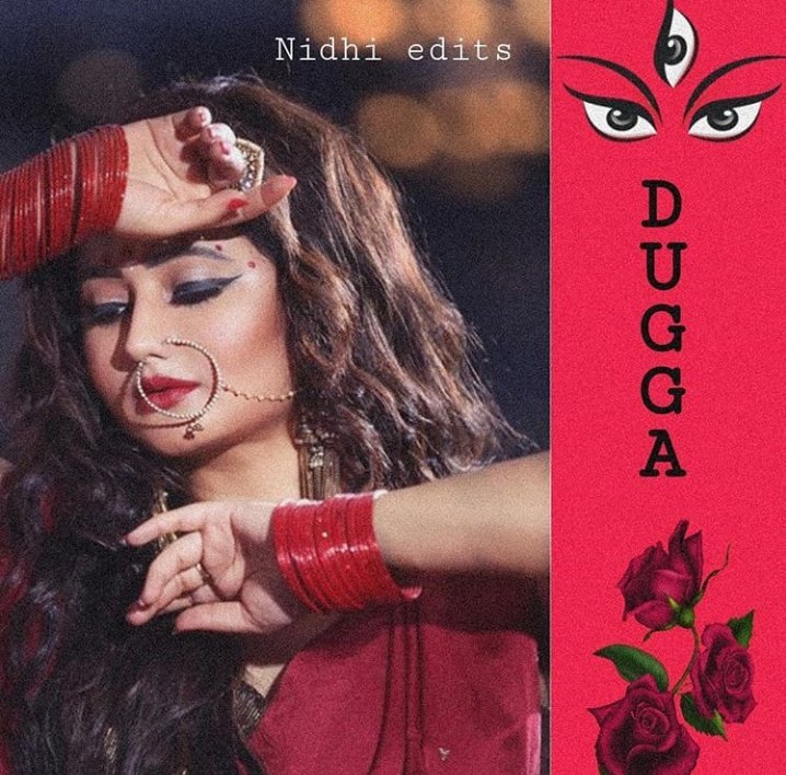 4 Colour Red Symbolises love Affection Fearlessness Goddess KUSHUMANANDA is Worshipped  @TheRashamiDesai