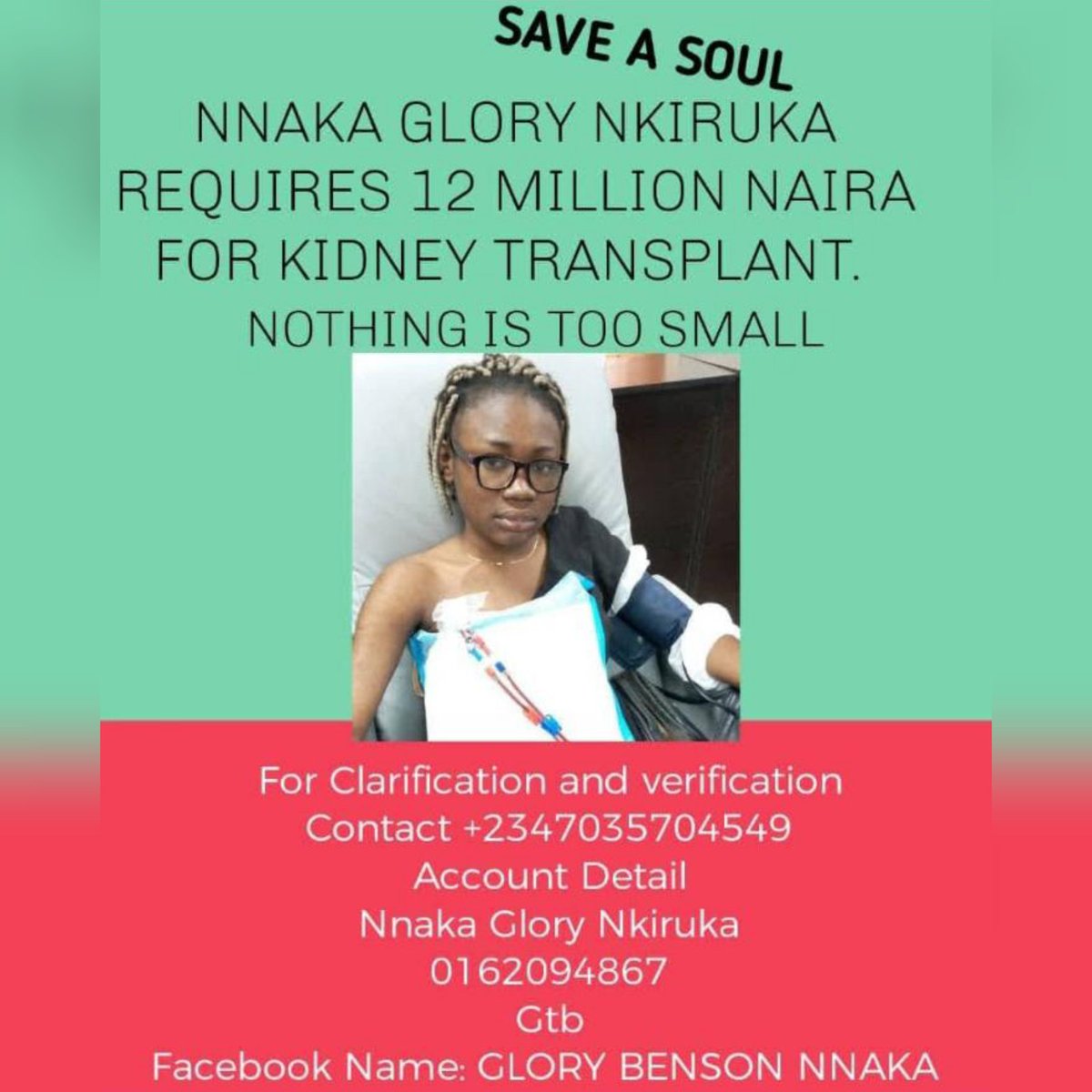 glonnaka's tweet photo. @is_salsu Amen. Please donate and retweet for me. Thanks and God bless you all https://t.co/IRixoh1ZiF