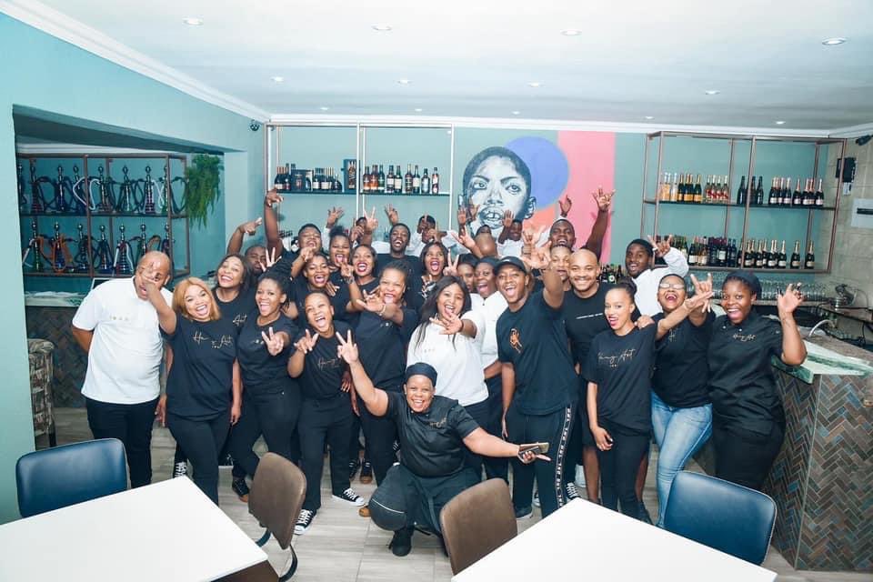 Shimza01's tweet photo. On this day a year ago we opened doors to @thehangawt a restaurant business in the township with the best food and an amazing vibe. A year later and we still going strong, growing, learning, and employing. Happy birthday to Hang Awt 😊🙏🏾❤️🎉🎁🎈🎂 #HangAwt #TownshipEconomy https://t.co/g8LPvAjpsR