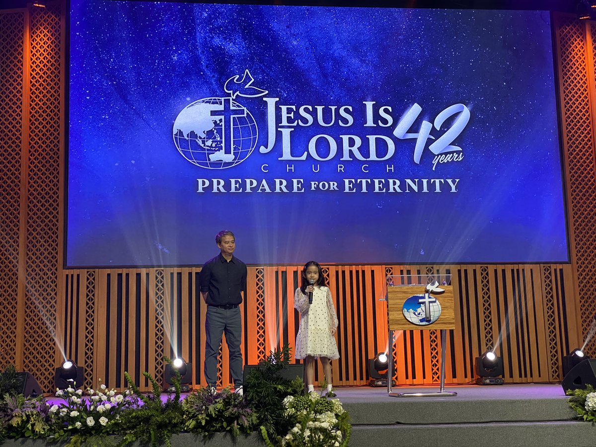 jovivillanuevab's tweet photo. My niece Gwyn, daughter of @senatorjoelv, doing her memory verse Psalm 23!!! #JIL42 #PrepareForEternity https://t.co/MrOQYuSPFX