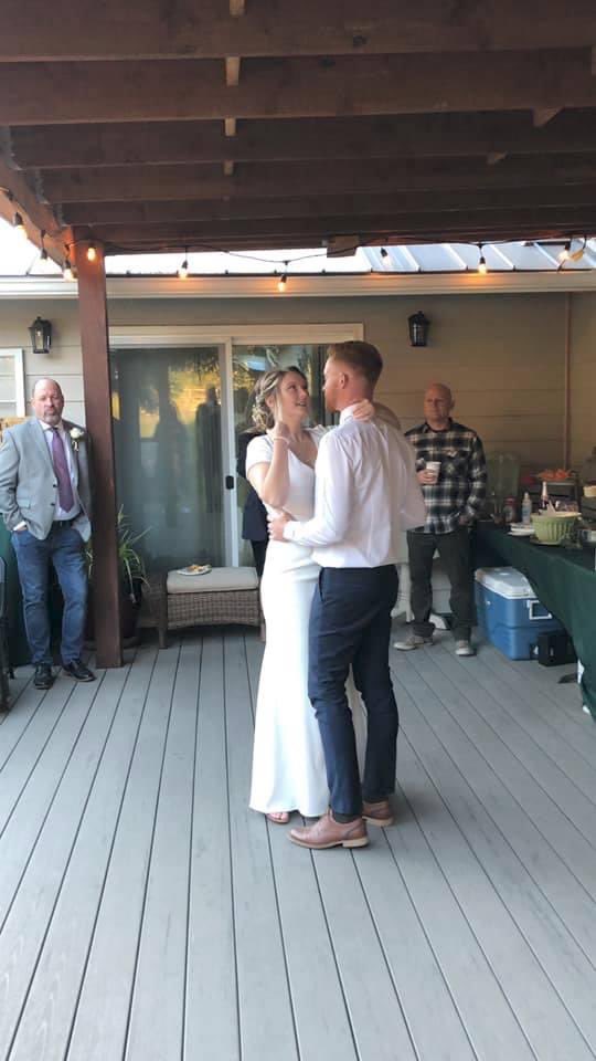 idirving28's tweet photo. Congratulations @ORionIrving and @_shmab_ . Good job on marrying up, O’Rion. Thank you Gabby for loving my brother the way you do, proud to call you my sister. https://t.co/UH6FcqtV53