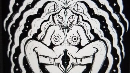 TemplumAbyssi's tweet photo. Give up. Give in. Give it all.
Then give more—give until there is nothing left to give—then after, give more.
Read the blog here: https://t.co/0PdXCvrfKE
#babalon #goddess #divinefeminine #thelema #Occult #esoteric #spirituality 
Art by @ArtOfMaquenda https://t.co/Hr97j39nYo