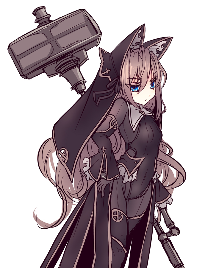 定期的にHなシスター服を描きたくなる