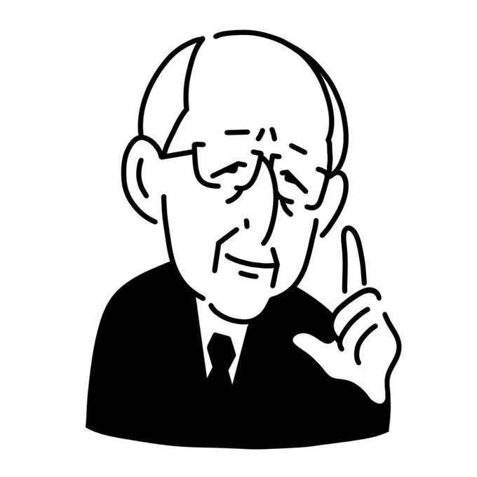 偉大すぎて「さん付け」すらできない3人の建築家を描かせていただきました✳︎

左 :槇文彦
右上:村野藤吾
右下:浦辺鎮太郎 https://t.co/ViGWwrHK2n 