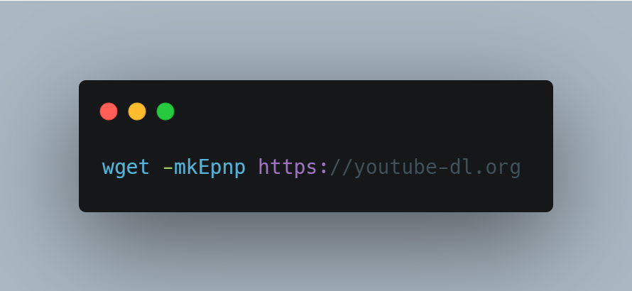 BurningNeuronIO's tweet photo. If you're affected by the youtube-dl takedown you can mirror the site with binaries (no source) with

wget -mkEpnp https://t.co/C93nMq569B https://t.co/seLcUZfVox