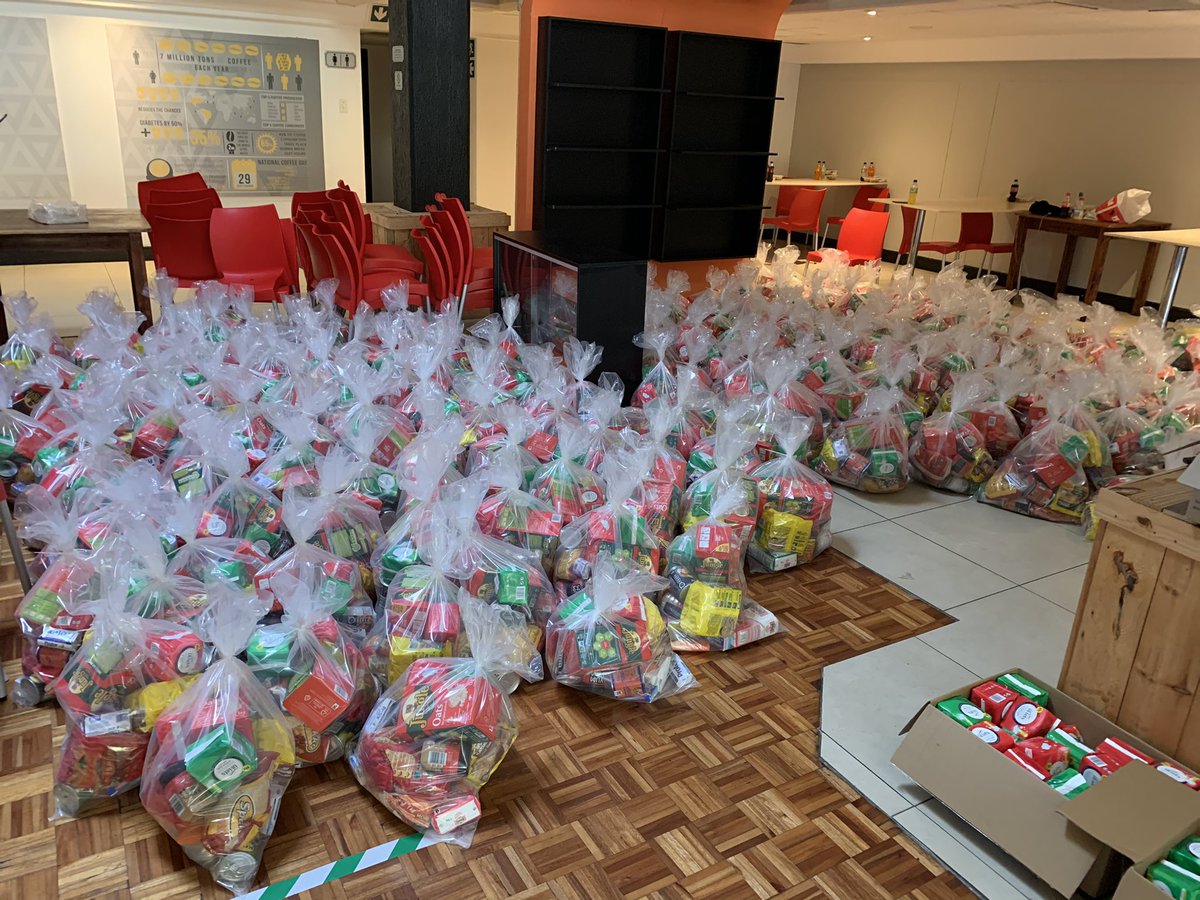 NmuSrc's tweet photo. All the grocery packs are ready for distribution, and as promised, a date of when they will be distributed will be communicated in a form of a poster on all our social media platforms.
We are the SRC that will forever care for the students ❤️

#nmusrc https://t.co/DNa9Loccid