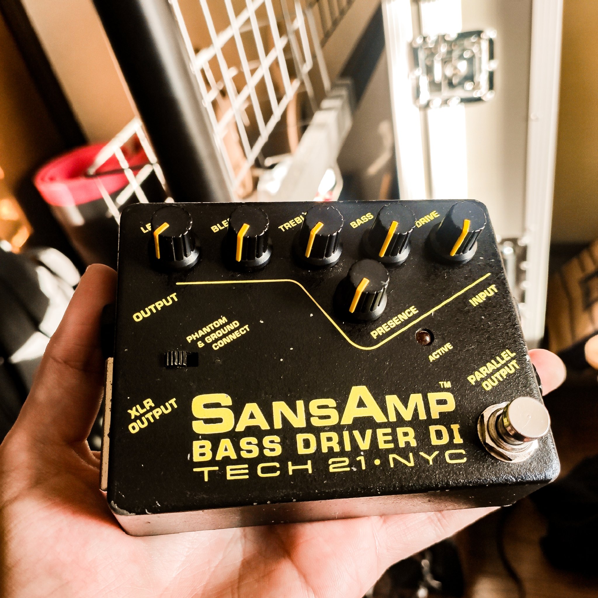 サンズアンプ　SansAmp  BASS DRIVER DI　初期型