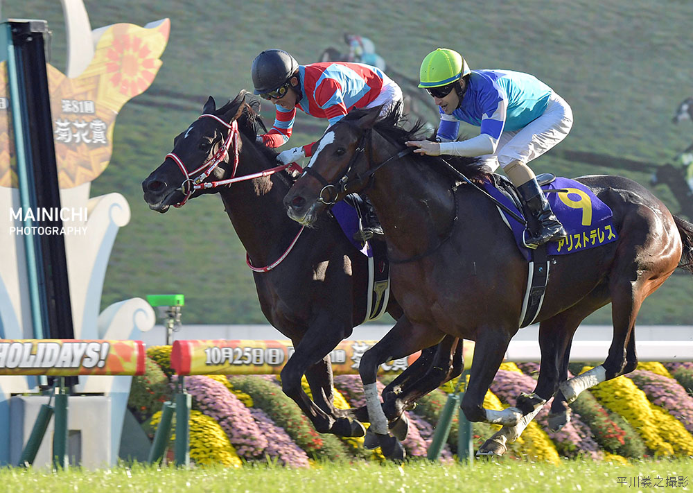 毎日新聞写真部 On Twitter 第81回 菊花賞 G が京都競馬場出で行われ 単勝1番人気の コントレイル 福永祐一騎乗 が優勝し 皐月賞 日本ダービーと合わせたクラシック3冠を史上3頭目となる無敗で成し遂げました 写真特集 Https T Co Nrp6ehao0p 三冠達成