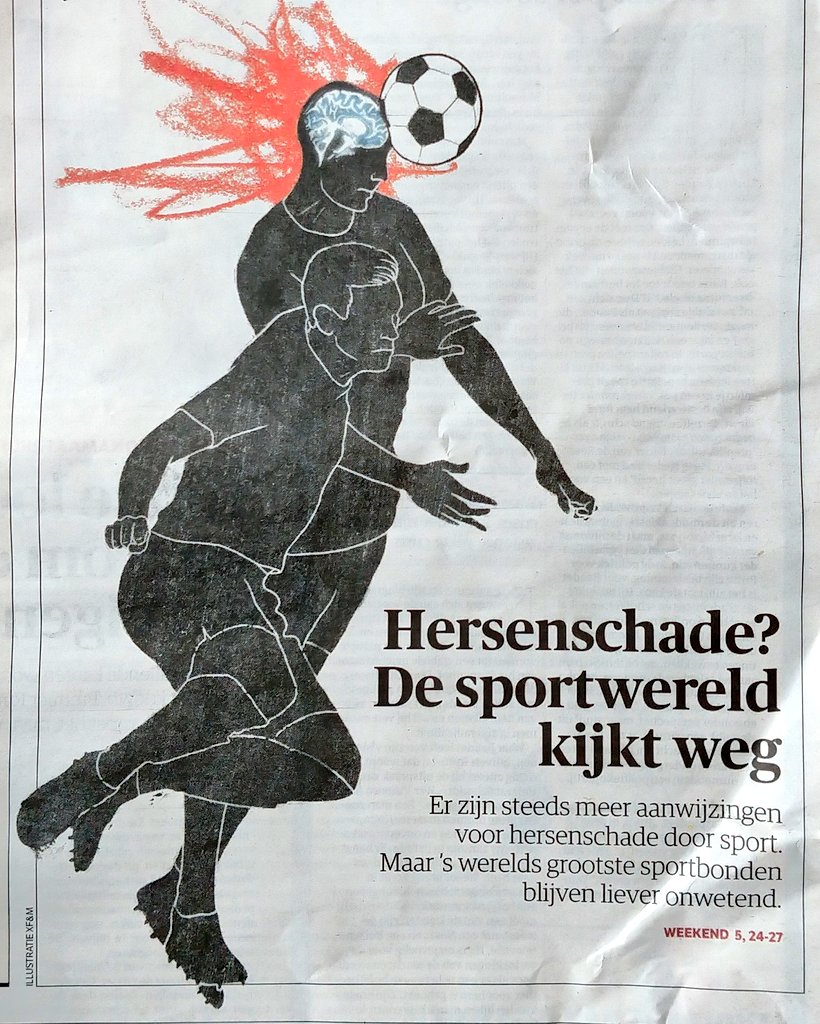 KasperJanssen's tweet photo. '#Hersenschade, de #sportwereld kijkt weg.' @nrc Tijd dat we (#sporters, #coaches, #fysios, #dokters, #onderzoekers & #samenleving) een #hersenschudding serieuzer gaan nemen. Begin met goede #diagnose en daarna gefaseerde #return to #play. #infographic @YLMSportScience @BJSM_BMJ https://t.co/ZelGqb15wF