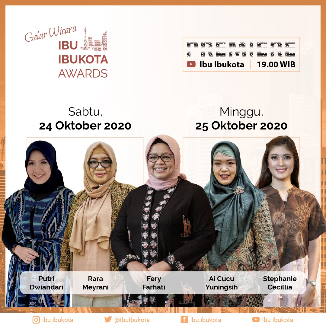Saksikan cerita #aksihidupbaik selengkapnya di episode 6 Gelar Wicara Ibu Ibukota Awards.
Bersama Host Stephanie Cecillia dan Penggagas Ibu Ibukota, <a href="/feryfarhati/">Fery Farhati</a> 

Minggu, 25 Oktober 2020
Jam 19.00 WIB 

Tayang di
Youtube: Ibu Ibukota
Spotify: Cerita Ibu Ibukota