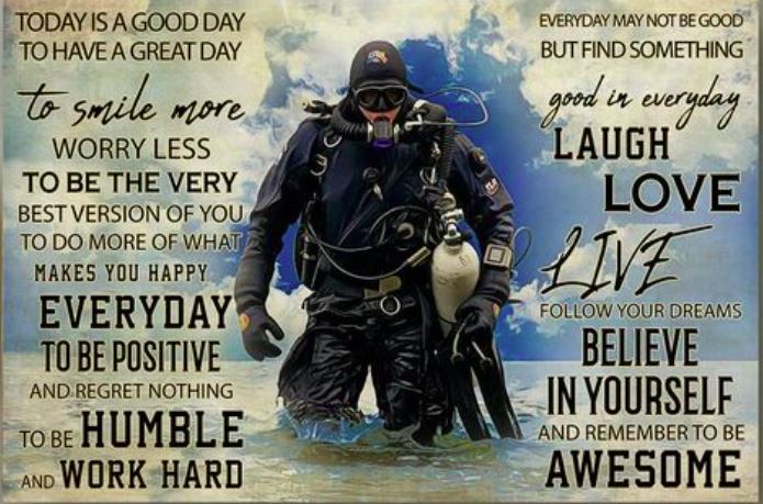 As an active scuba diver I love this image. However, the messaging is relevant to us all...……#outdooradventure #Mindfulness #getirelandactive #positivethinking #scubadiving #walking https://t.co/EWfh87Jtwn