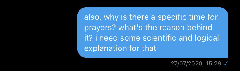 why can't we just pray whenever we want?