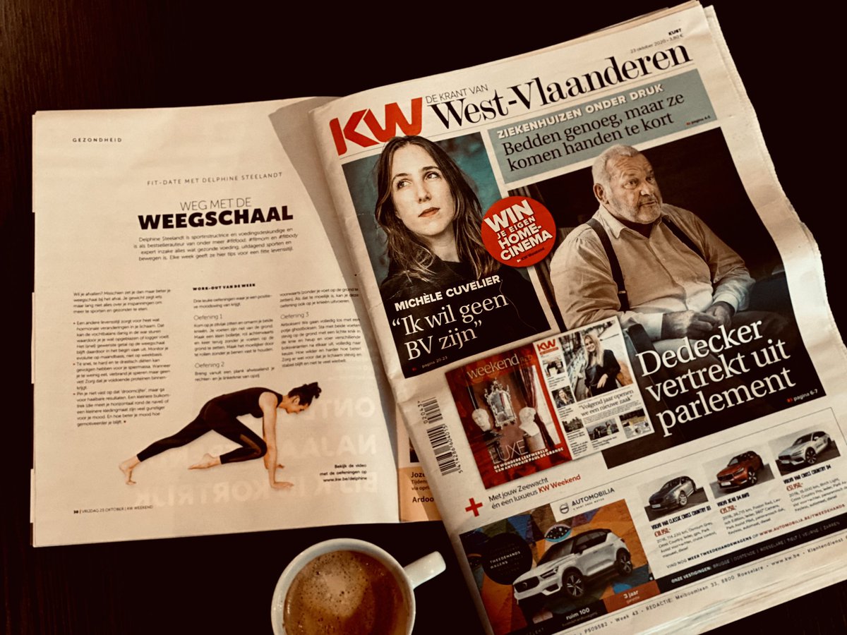 Easy like Sunday morning. Coffee in style. 

Lees de volledige rubriek “fit &amp; gezond” in KW Weekend Magazine of op kw.be/delphine <a href="/Kweeet/">Kalhara 2000</a>
