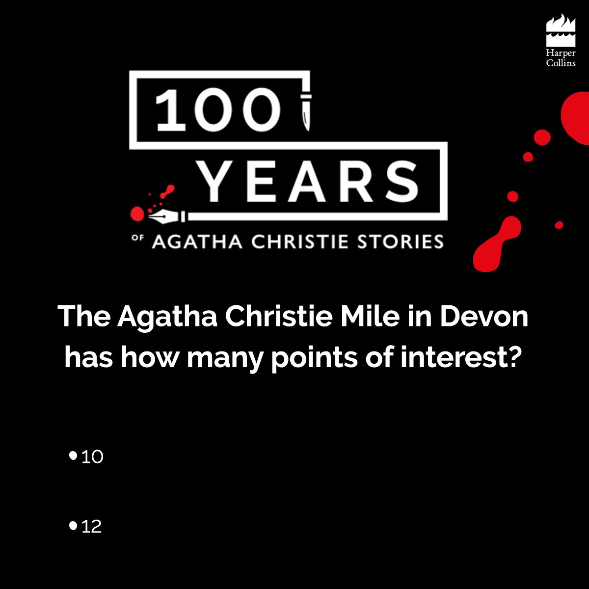 #ContestAlert
Let us know the correct answer in the comments below and stay tuned for the next question. #100YearsOfChristie #Quiz
@agathachristie