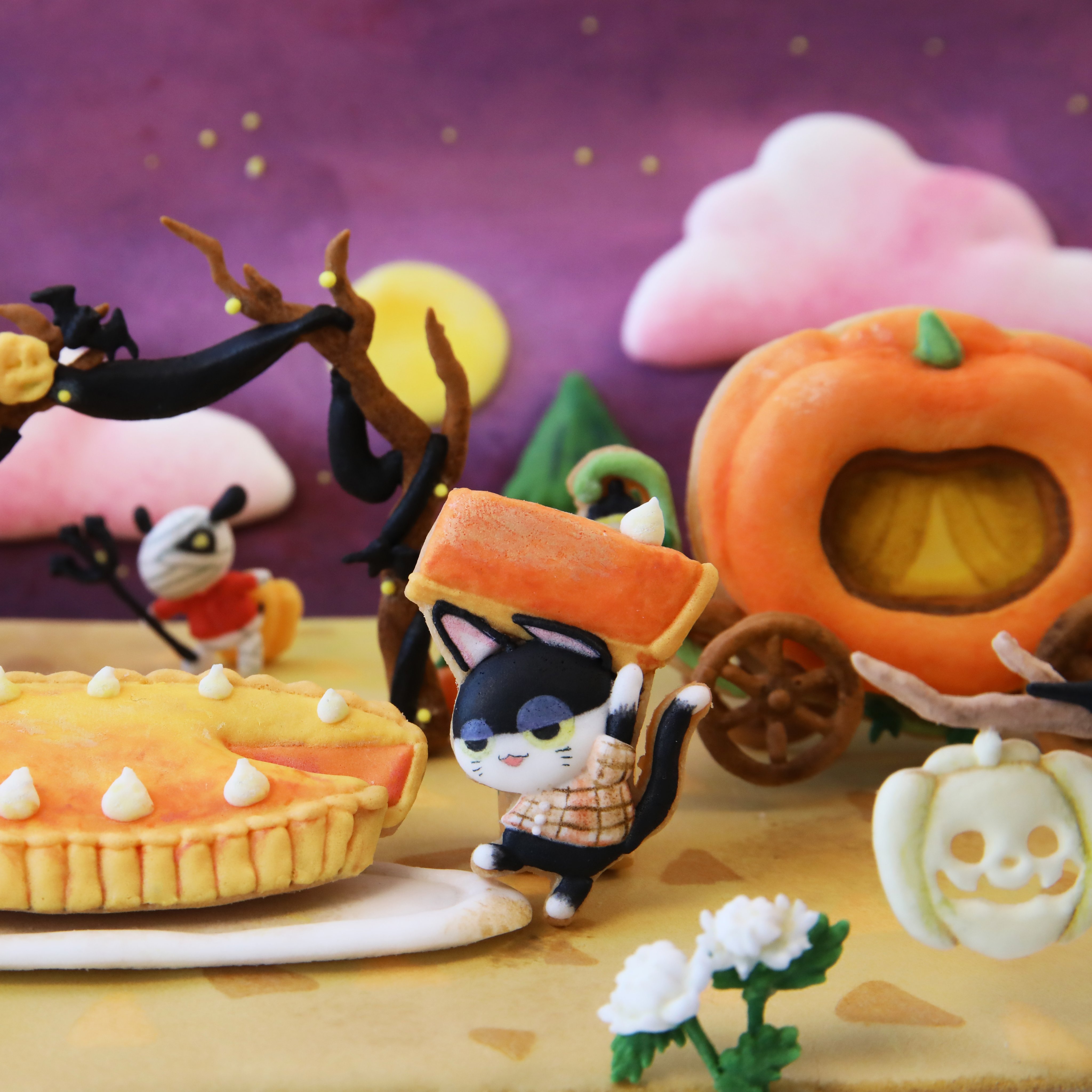 ホイップシュガー 2周年イベント開催中 Youtuber トリックオアトリート どうぶつの森のハロウィン パーティを手作りdiyしました 全部アイシングクッキーで作ったお菓子なジオラマです T Co 9uac01wn4b Twitter
