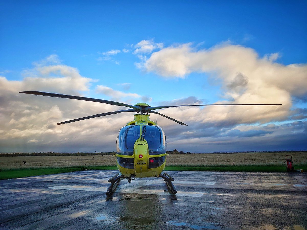parajeb's tweet photo. Good morning all, enjoyed my extra hour in bed tonight, but do you like me keep waking to check the alarms are still set correctly? @ScotAirAmb #h76 #clocksgoback https://t.co/nHUbypIN7C