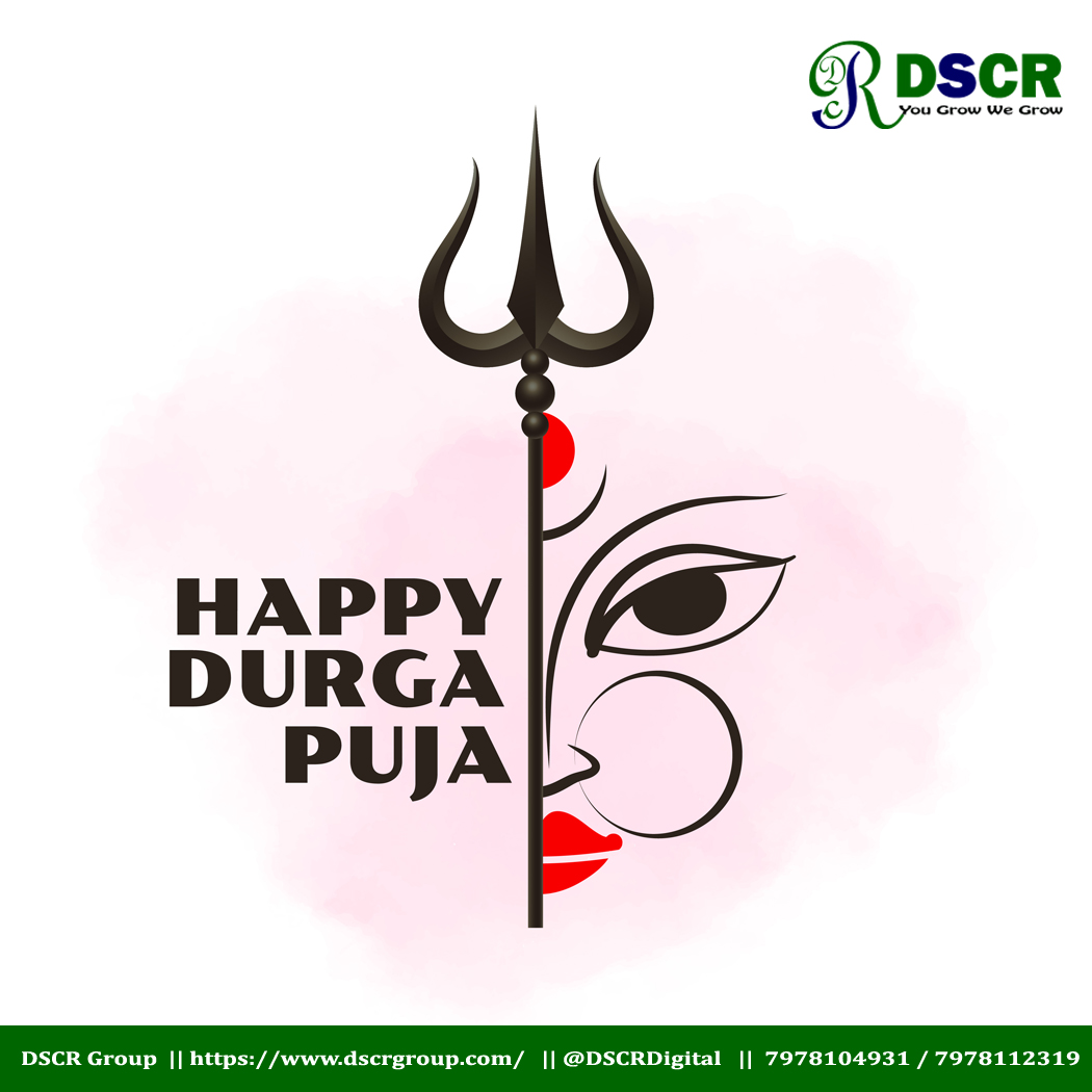 dscrgroup's tweet photo. May this dussehra bring you good fortune. Wishing you love and light. 
DSCR Group wishing all Happy Durga Puja 2020.
#DSCRDigital #DSCRGroup #digitalmarketing https://t.co/MZfgleSzBz