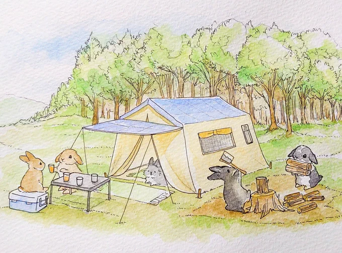 みんなで

キャンプ?⛺??

～毎日投稿 連続270日目～ 