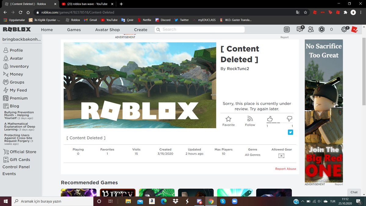 TheBetterJet's tweet image. Bruh... i did nothing and my game Execution Simulator banned. i just used 1 free model and got banned months later. Thanks for the false ban roblox... #robloxban #robloxbanwave @Roblox @DavidBaszucki