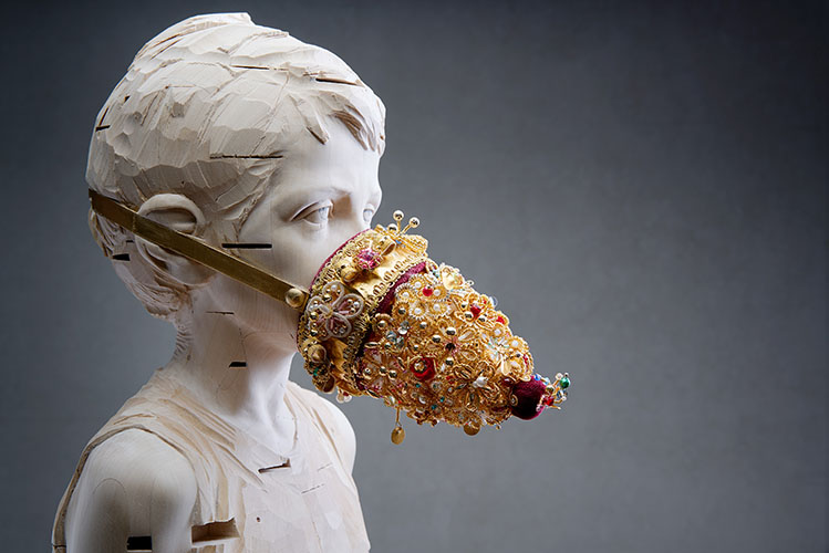 nettculture's tweet photo. Amazing wood sculptures from Gehard Demetz @geharddemetz at https://t.co/ZThV3WN5wm "Introjection", wood, 2017, © Gehard Demetz #art #GehardDemetz #sculptor #WoodSculptures #Introjection https://t.co/ls1rzXYzIe