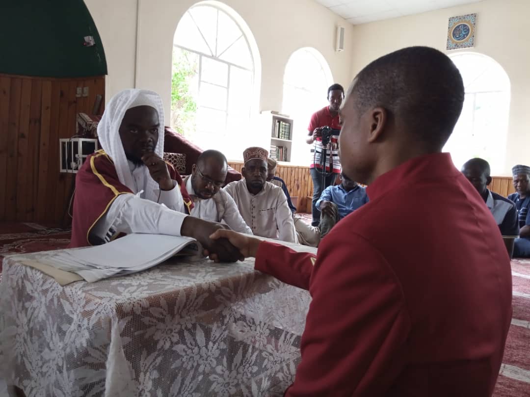 I attended the officiation of my friend's marriage at Kamba Mosque. My first time in a mosque & what an experience. Let me share some. -I took off my shoes and I can tell you the inside of a mosque is the cleanest.-Women and men dont mix even the bride was in the other room.
