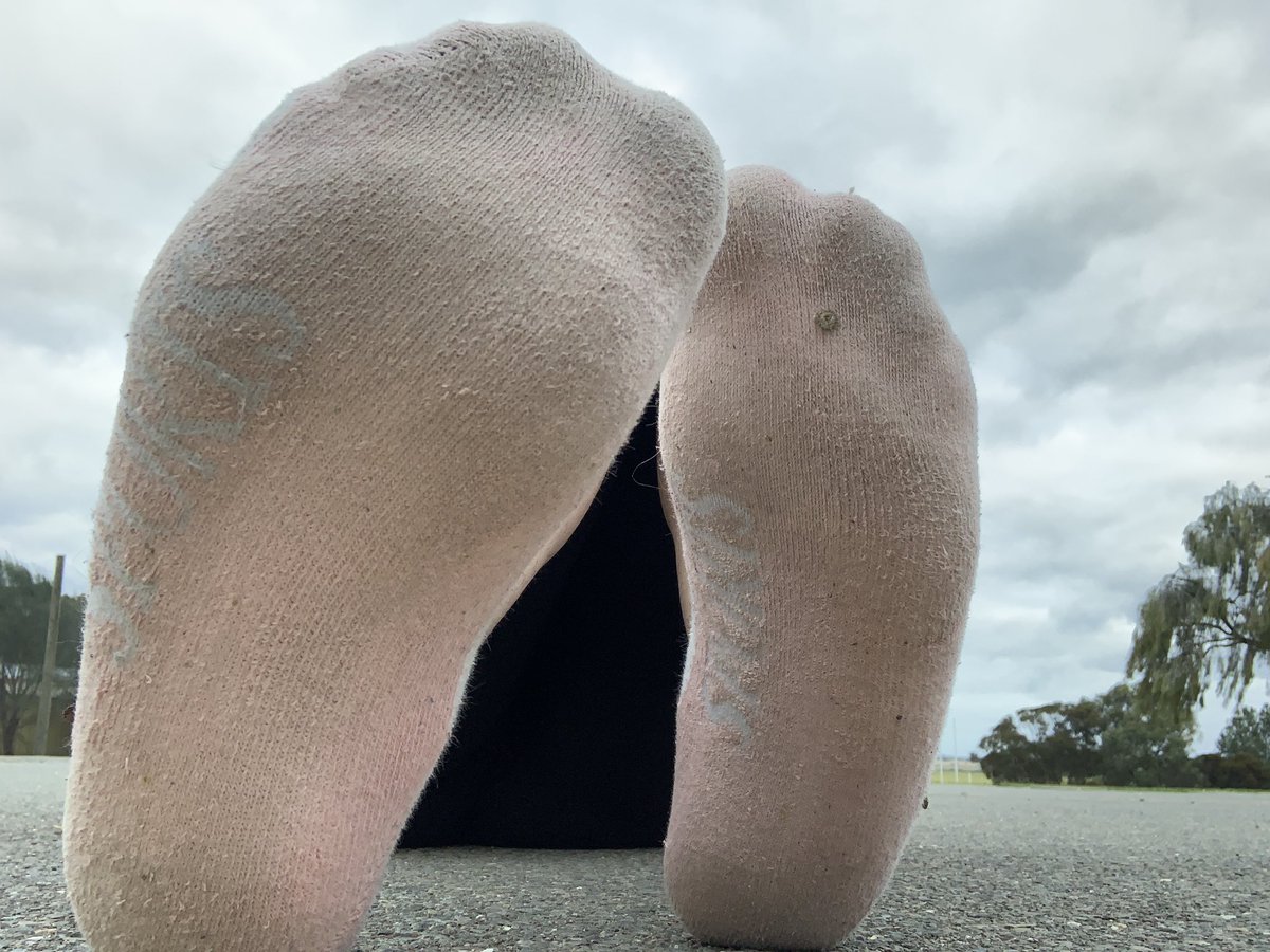 feet_featuring's tweet photo. My dirty socks from my run 🏃‍♀️ 

#dirtysocks #sweatysocks #sockslave https://t.co/IX3h8UDdcr