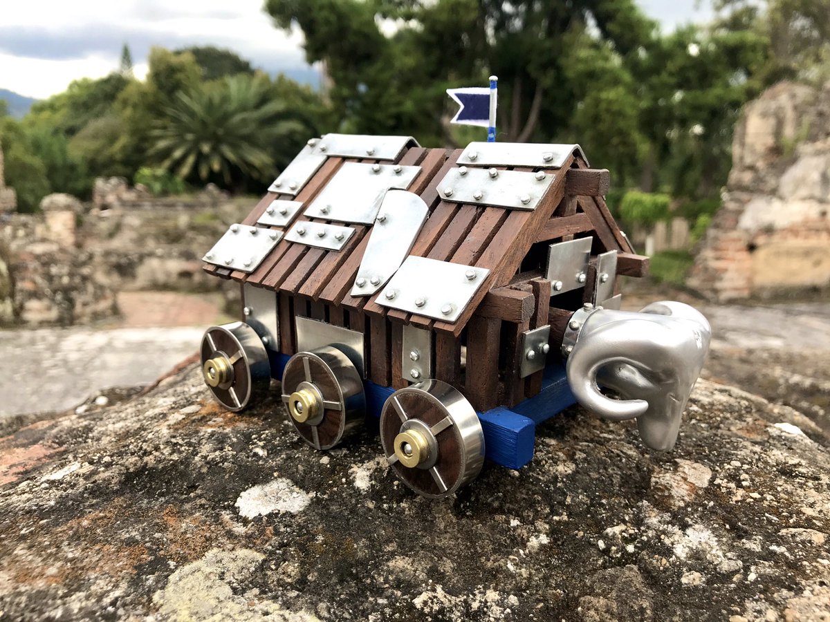 ageofmanolink's tweet photo. Ariete de Asedio 3.0
P1
Réplica Age of Empires DE
Escala: 1/25
Hecho a Mano
Material: Acero Inoxidable, Bronce, Resina , madera Nogal oscuro
#ageofempiresdefinitiveedition #siegeonager #siegeram #aoe #onagrodeasedio #arietedeasedio #ram #ageofempires https://t.co/zGL2Nr2ASJ