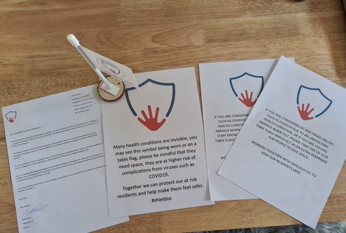 ShieldUs1's tweet image. Sunday morning deliveries to all hospitality premises in Newquay. #givespace #shielding #shieldus #COVID19 #chronichealth #protectthosewhoneedit #safe #space