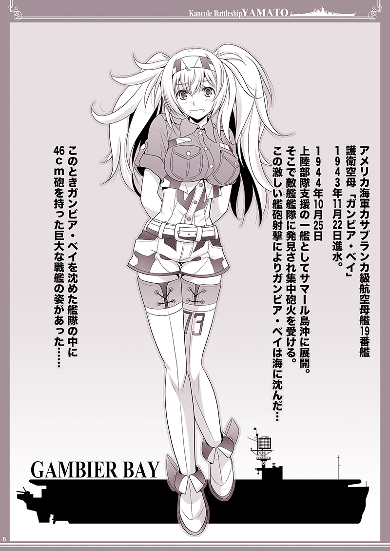 大和とガンビアベイ 漫画 ガンビア ベイ 戦艦大和 T C しづき みちる 11 23コミティアの漫画