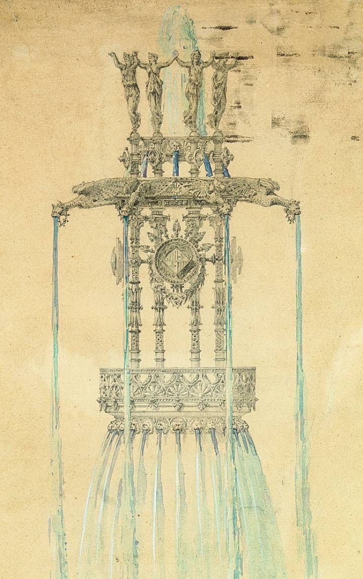 Туалетный столик Антонио Гауди 1885 1889