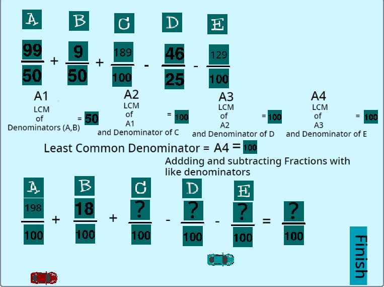 learnmathwithf's tweet image. #LCM - #Fractions - #Addition - #Subtraction learnmathwithfun.com/games/lcm-frac…
