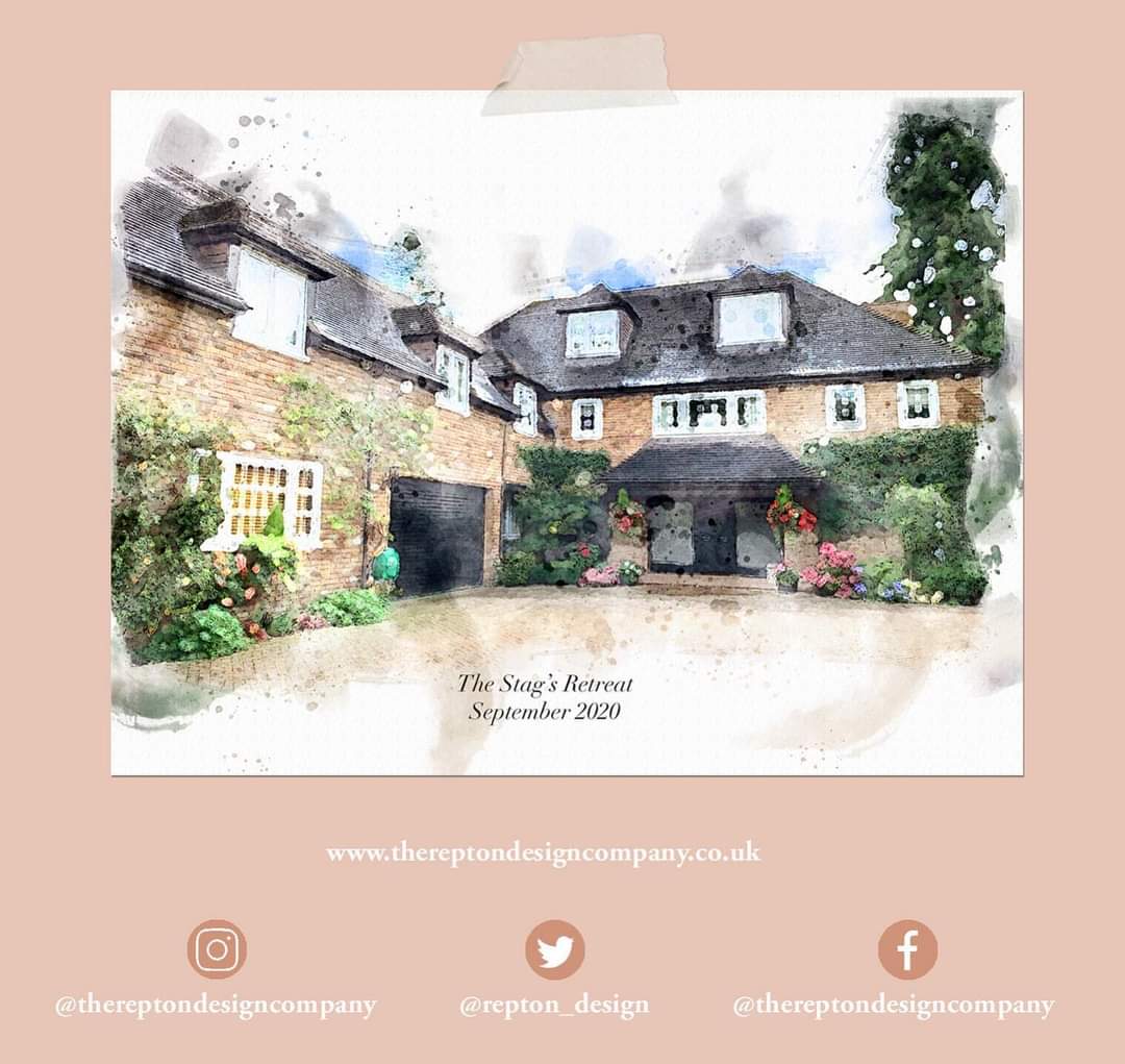 repton_design's tweet image. So it’s been all about the pups recently!! And a lot of my commissions are for Christmas gifts so I can’t show you until after Christmas! But here’s a beautiful house I did back in September 😍
.
.
.
.
#housegoals #home #houseportrait #homedecor #wallart #hinch #hincharmy