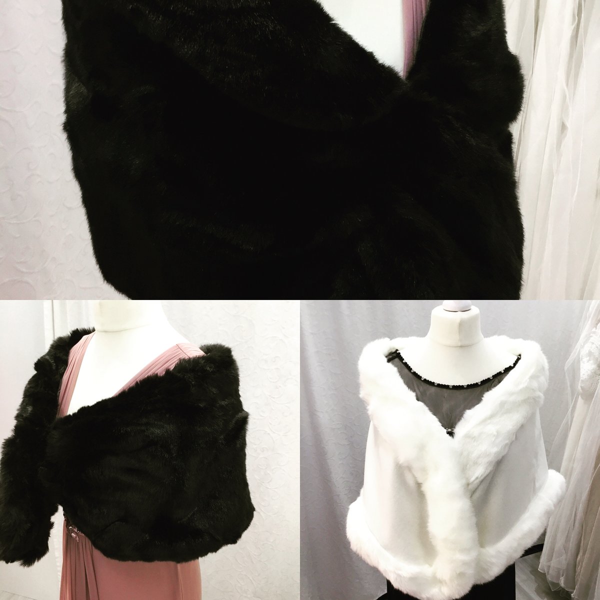 BeasKleideratel's tweet photo. Webpelz-Stolas
Für kühle Abende und die kalte Jahreszeit gibt es in unserem Atelier bzw. Online-Shop Webpelz-Stolas in Schwarz und Ivory. Größe one size und unterschiedliche Materialien https://t.co/NMHJCLgNor
#webpelz
#webpelzstola
#Stolaschwarz
#stolaivory https://t.co/JWGoDDh98P