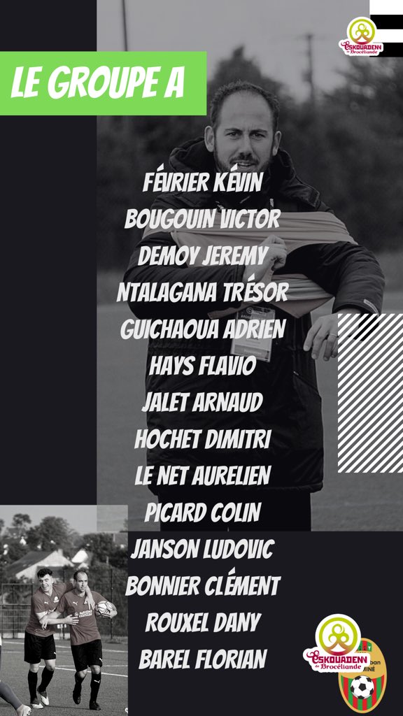 EskouadeNN's tweet photo. Voici les groupes R2 et D1 qui se déplacent à @stcolocmine et à St Gilles.
Allez les gars !!
#teamESK 💚 https://t.co/yA8S5xCMk3