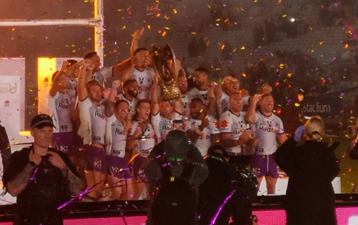 SamMotionless's tweet photo. #YourStorms Your 2020 NRL champions, Melbourne Storms! @storm @SuliVunivalu @camsmith9 @ryanpapenhuyzen https://t.co/6x1YUDySli